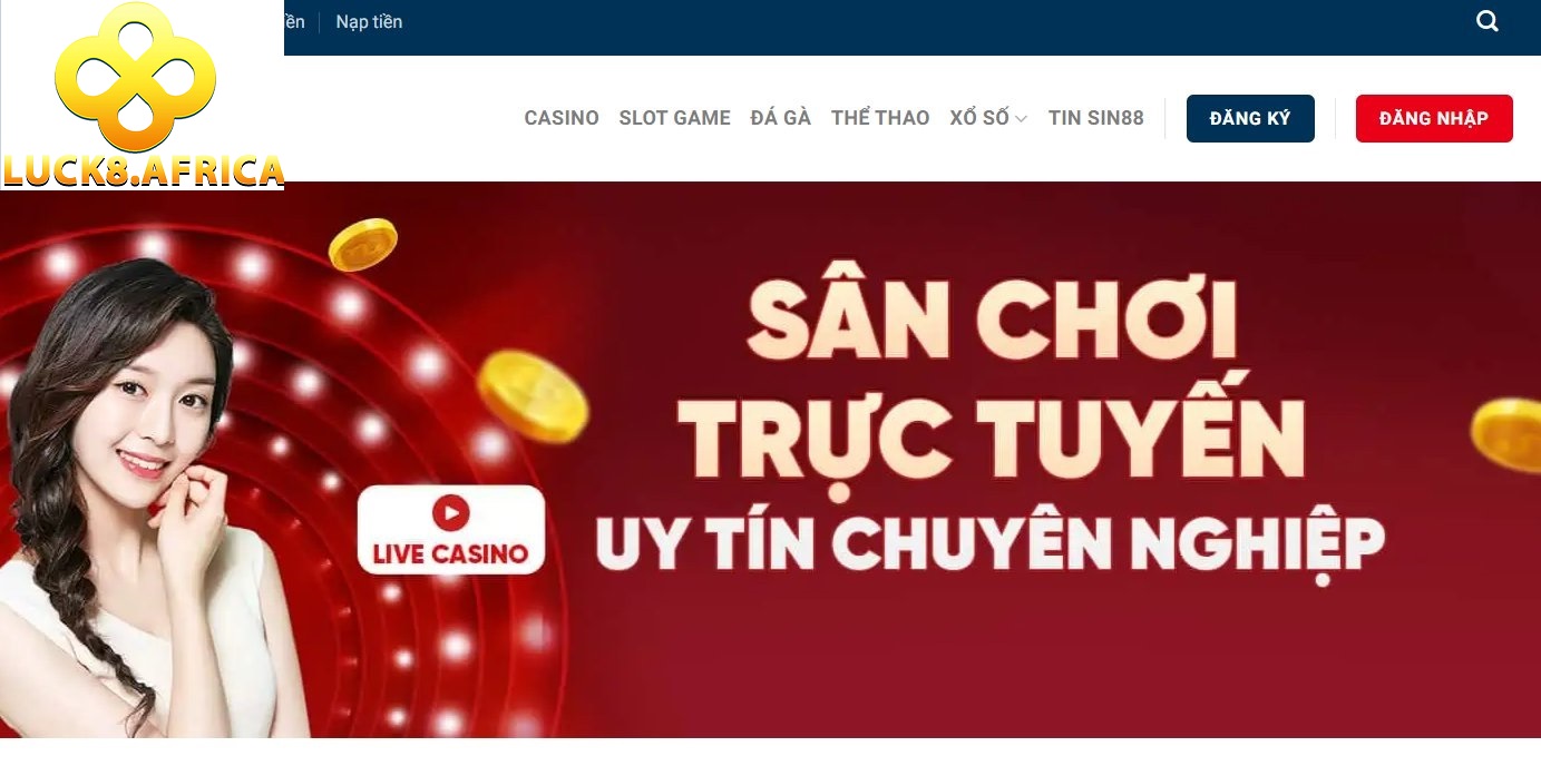 Casino Luck8 2 Casino Luck8 trực tuyến với đa dạng các tựa game cá cược hot hit